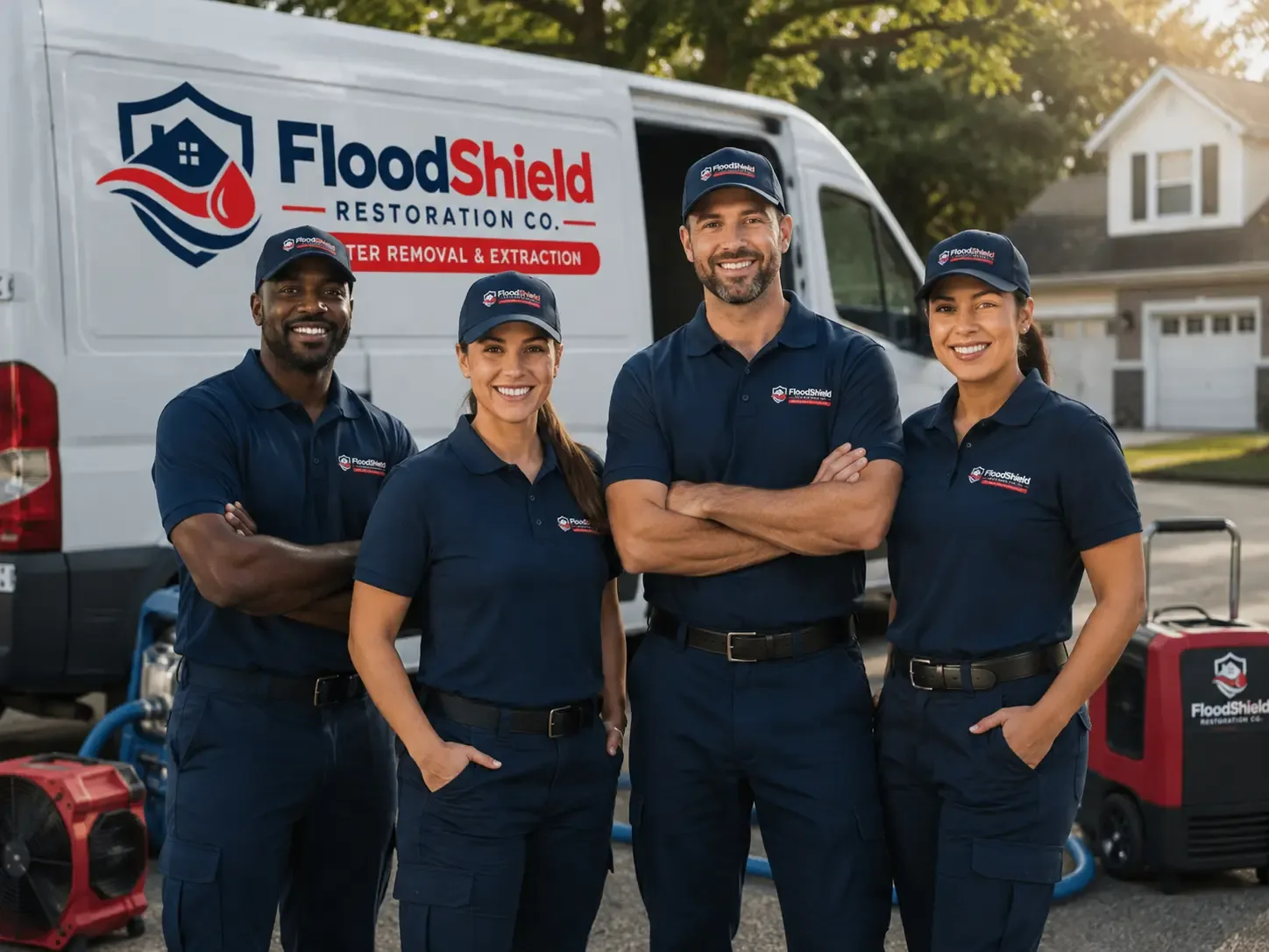 Flood Damage Restoration company in Dafter, MI