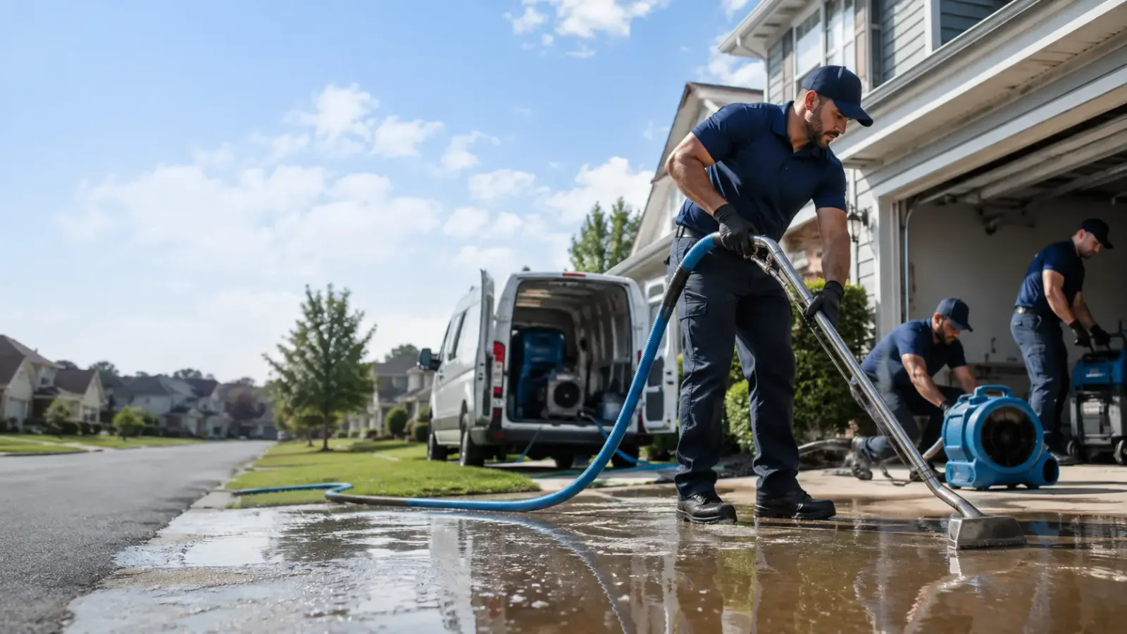 Flood Damage Restoration in Dafter, MI